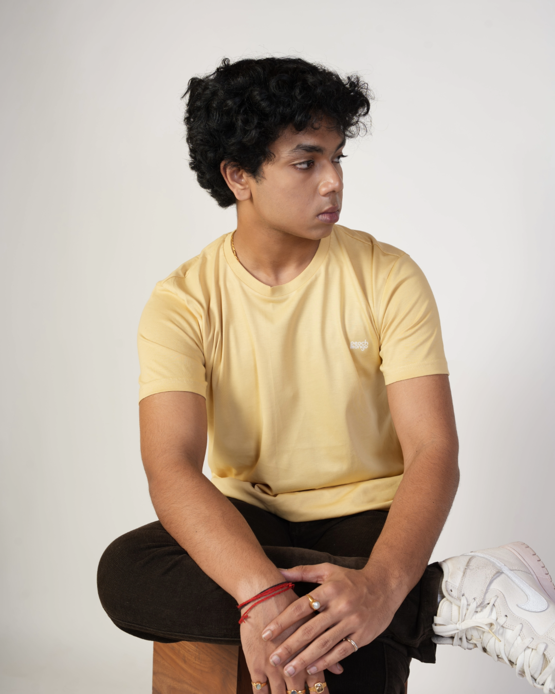 Unisex Supima Tshirt Beige