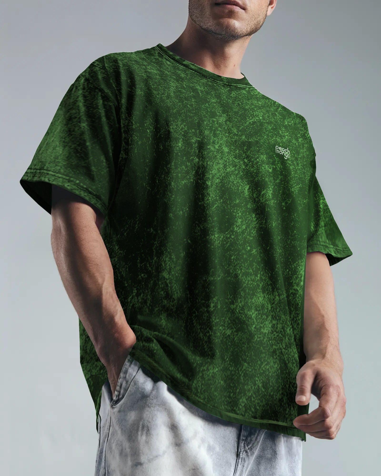 Unisex Acid Tshirt Green