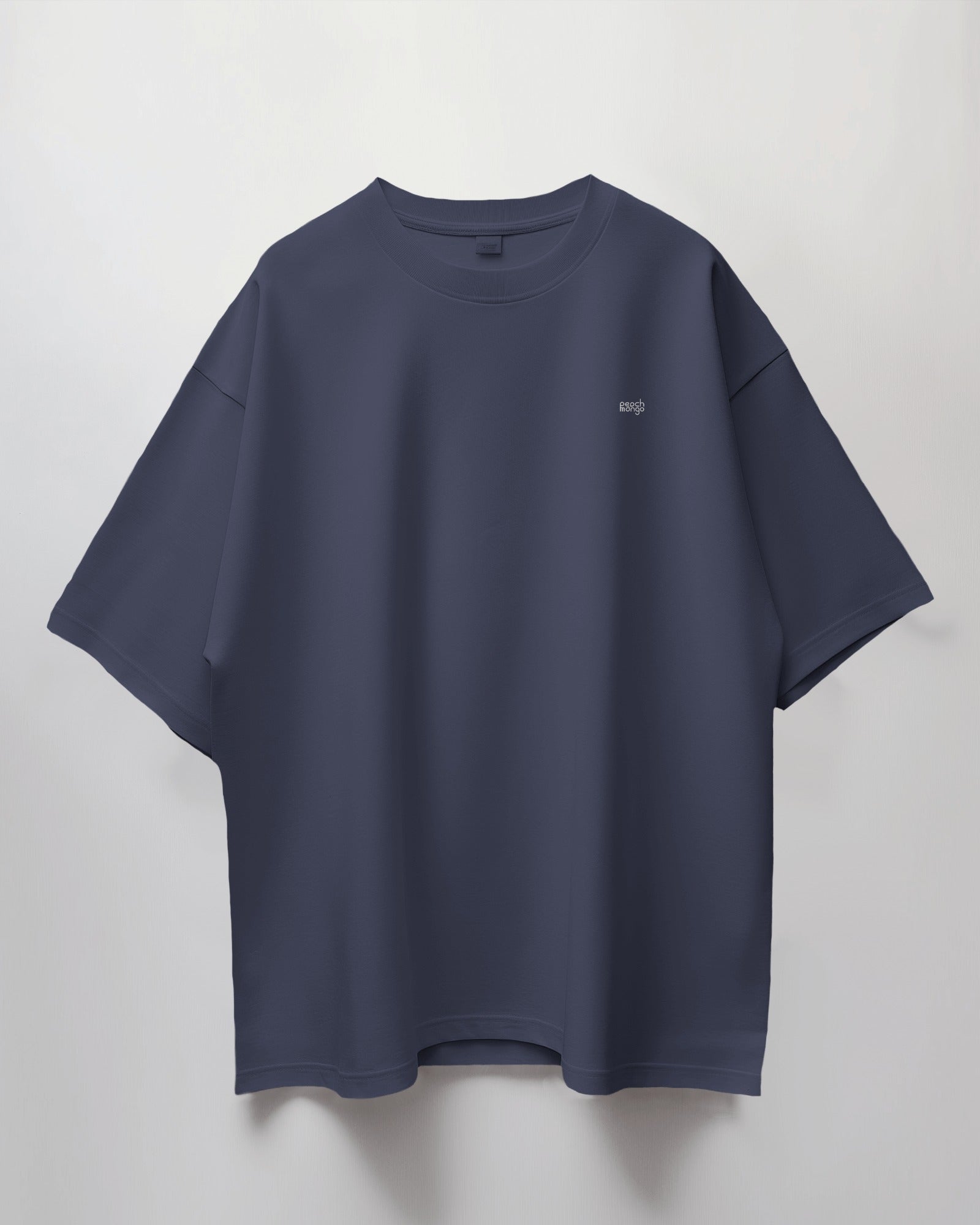 Unisex Terry Oversized Tshirt Navy