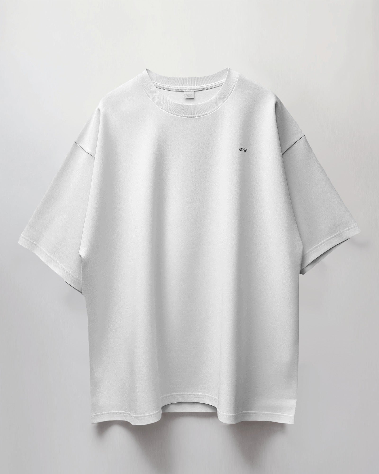 Unisex Terry Oversized Tshirt White