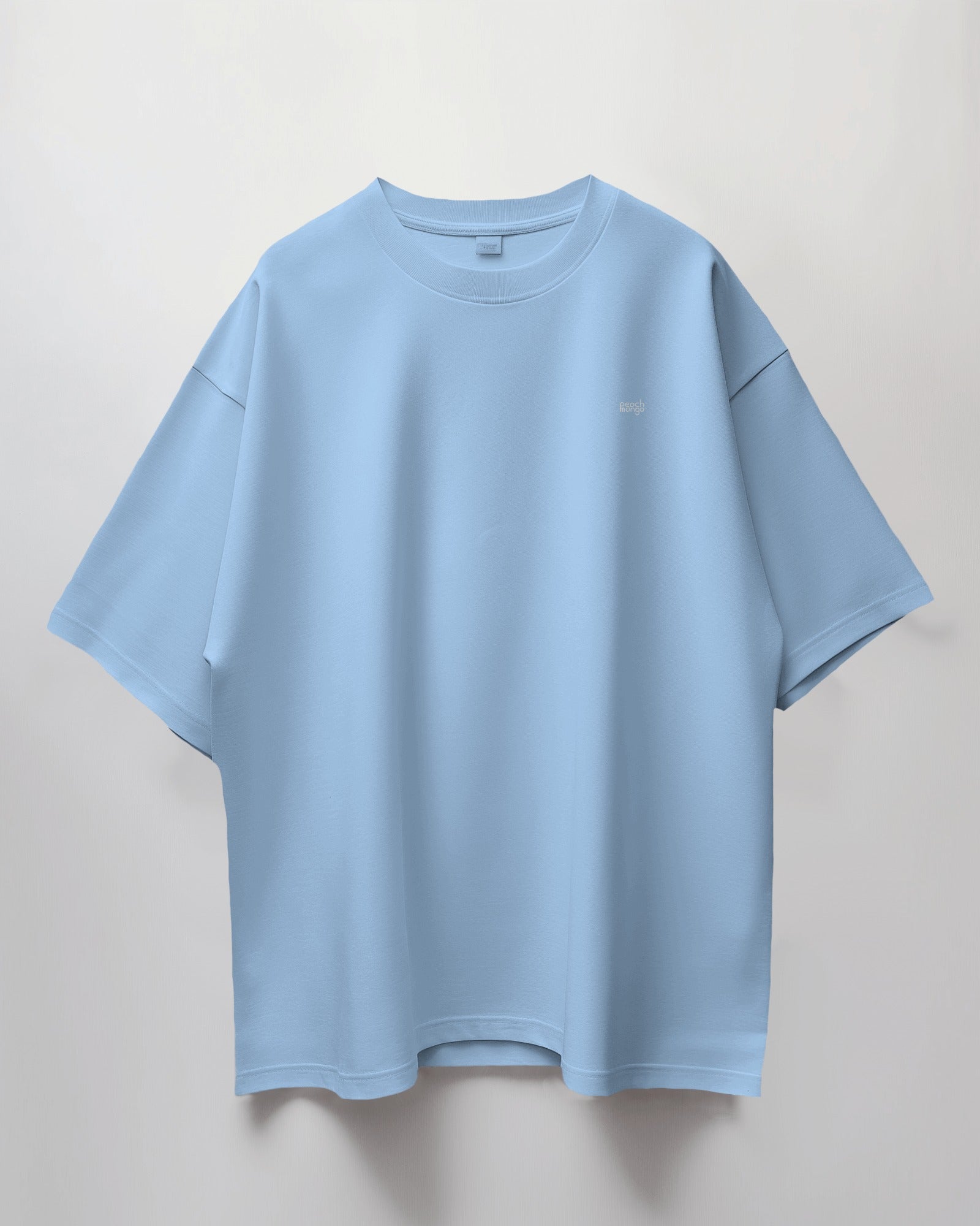 Unisex Terry Oversized Tshirt Baby Blue