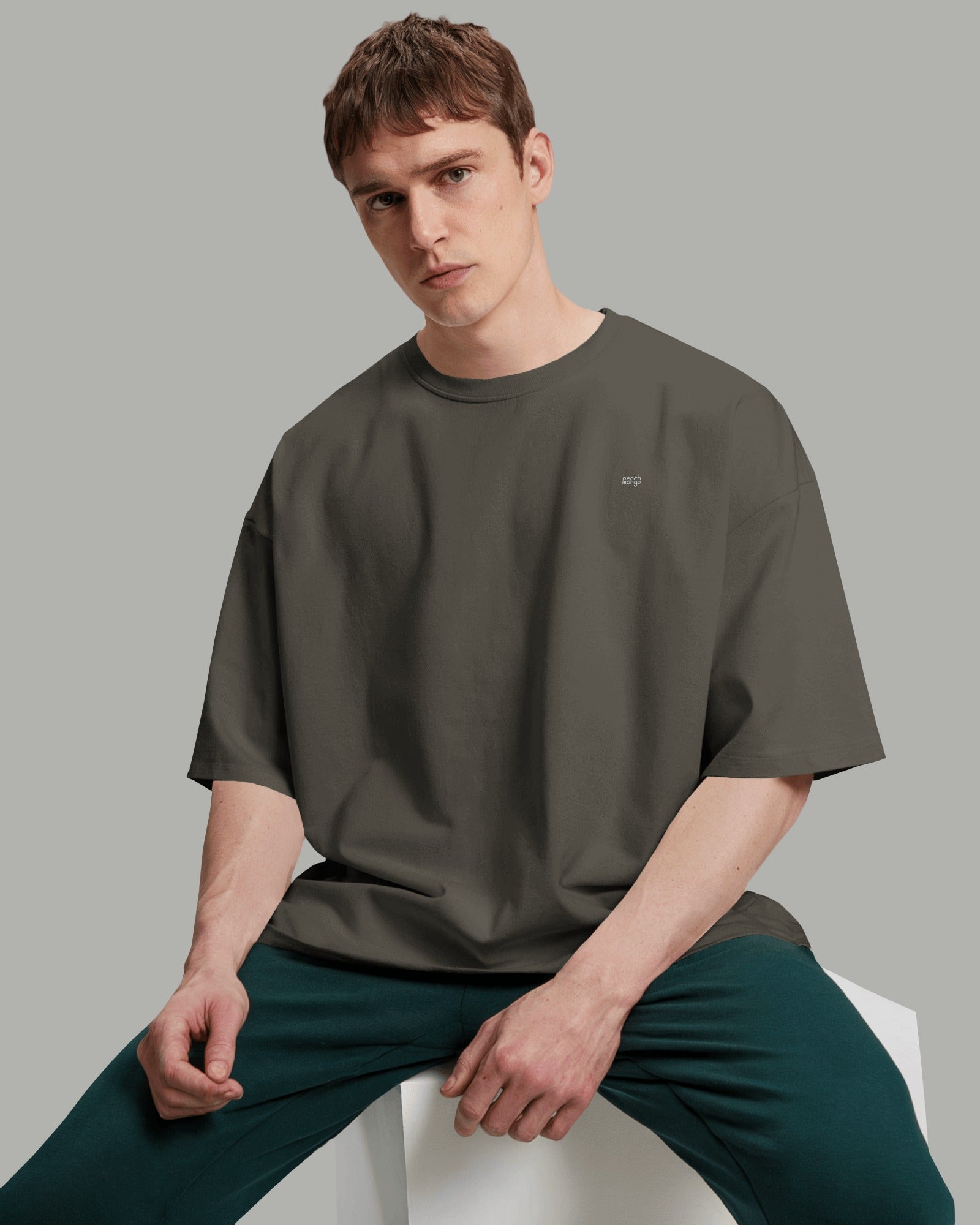 Unisex Oversized Tshirt Olive