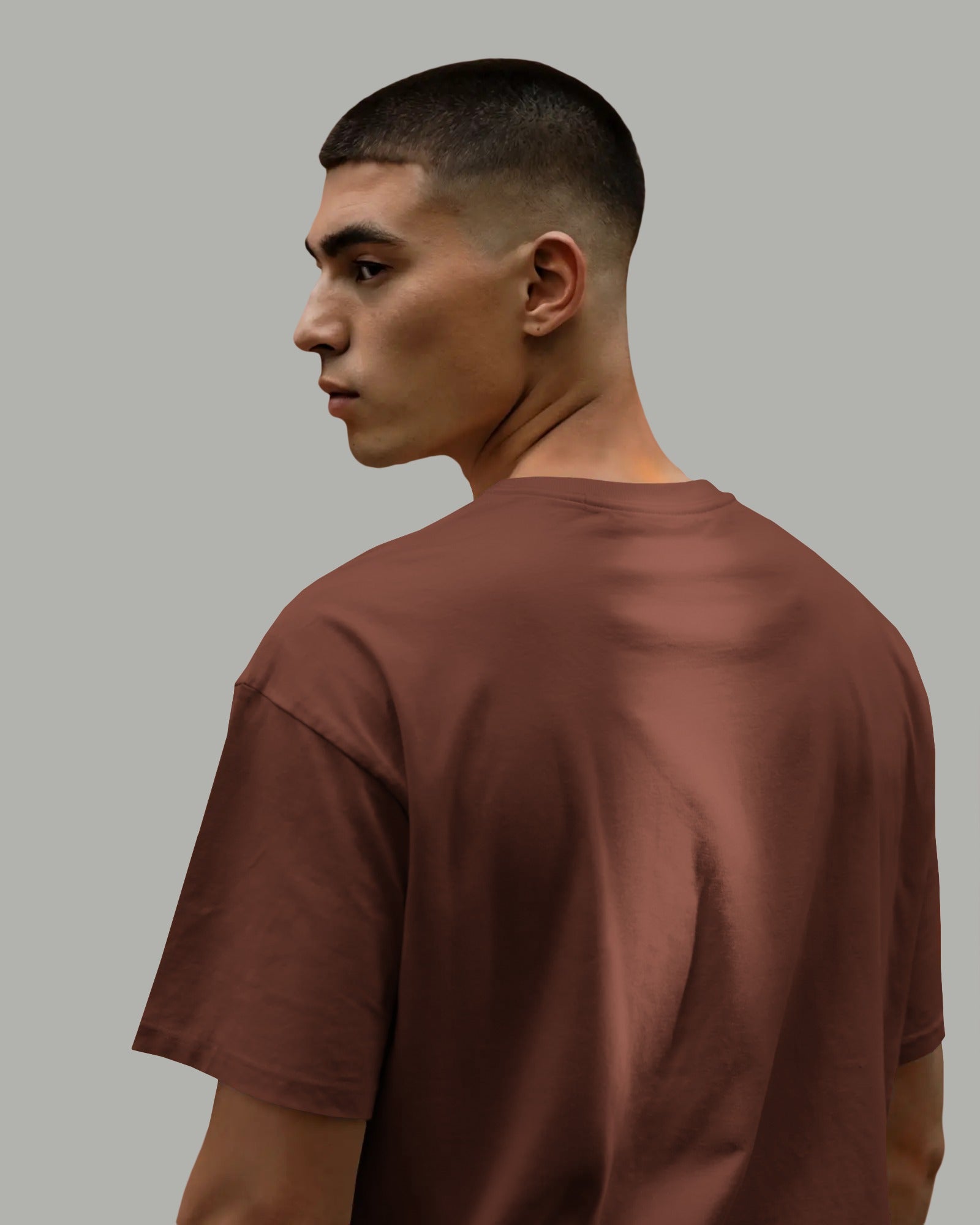 Unisex Crewneck Tshirt Brick Red