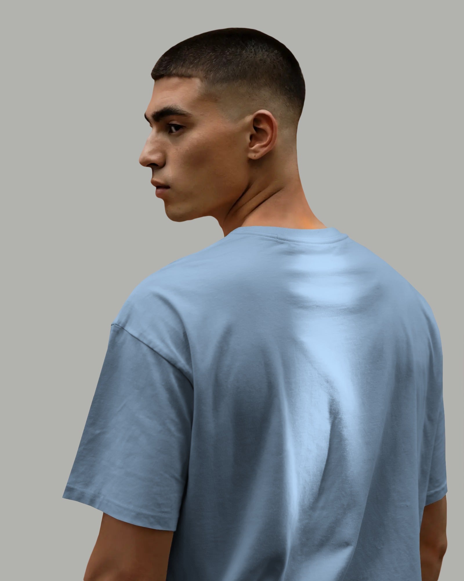 Unisex Crewneck Tshirt Baby Blue